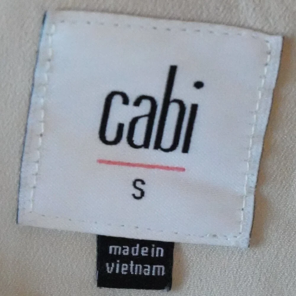Cabi, Floral Faux Button Front‎ Sleeveless Camisole Tank Top, Cream, Multi